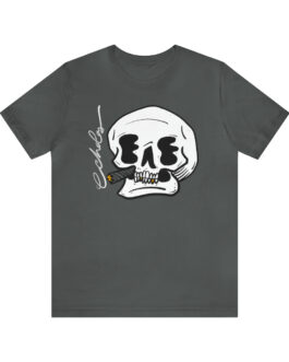 Smoking Skull Graphic Tee