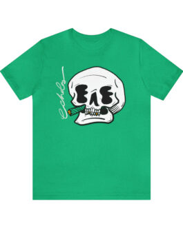 Smoking Skull Graphic Tee