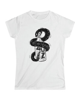 40oz Rattle Snake Shirt by Echoes Streetwear – Women’s Edition