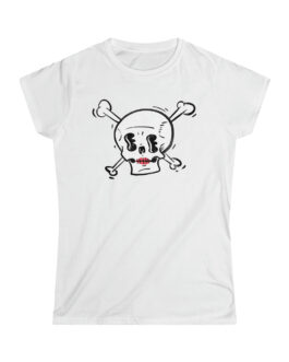 Crossbone Kisses Women’s Graphic Tee